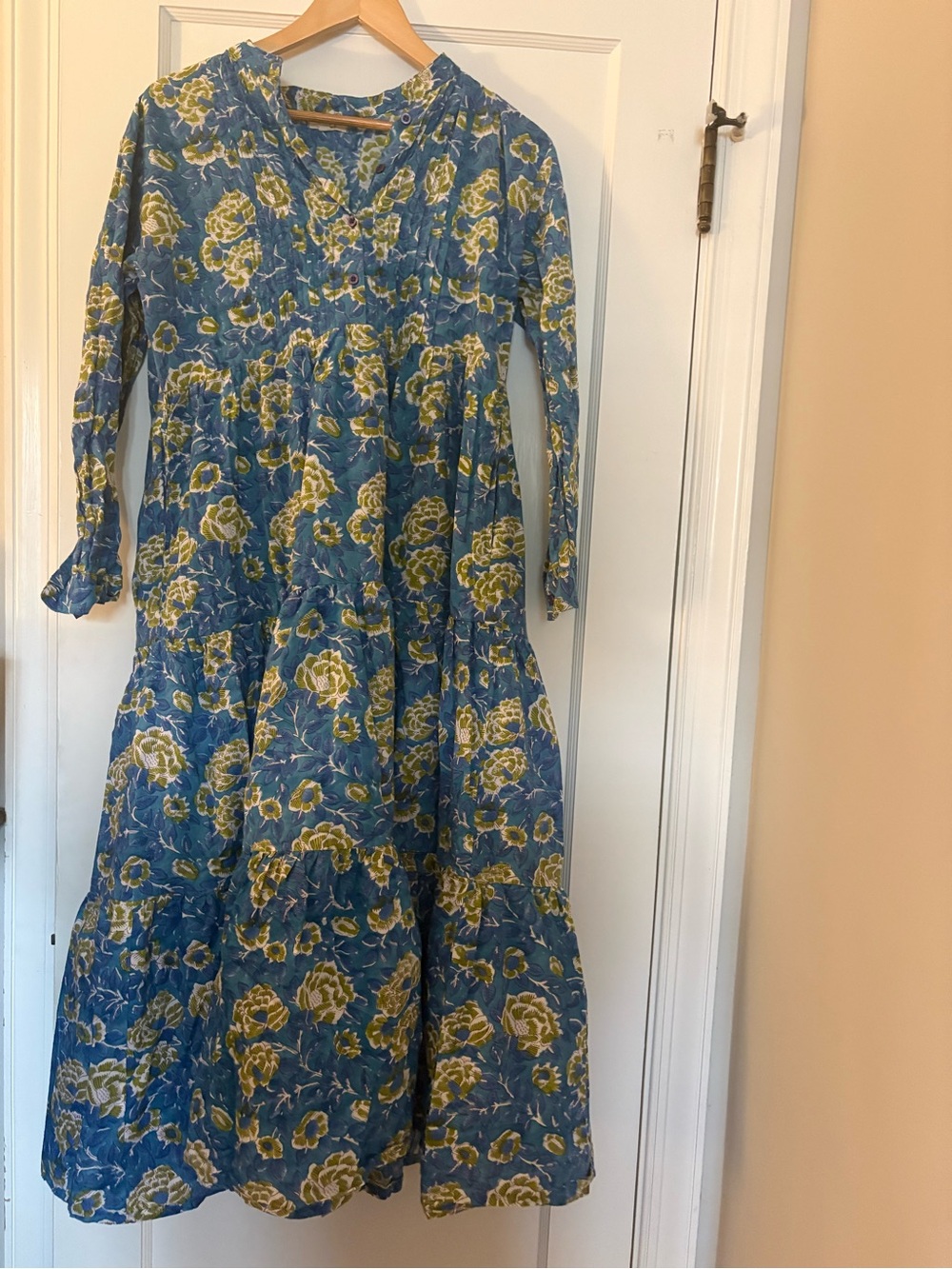 Block Print Free Size Dress